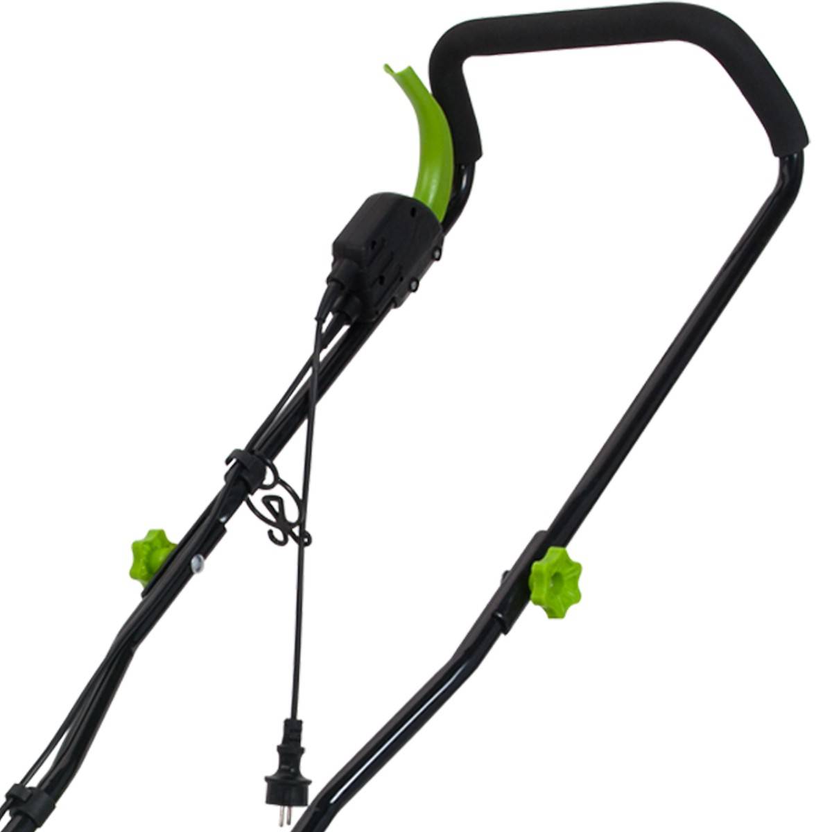 Tondeuse électrique 1400W Moteur induction Coupe 34 cm - Hauteur de coupe 25-60 mm - Bac 35L VITO - Imagen 3