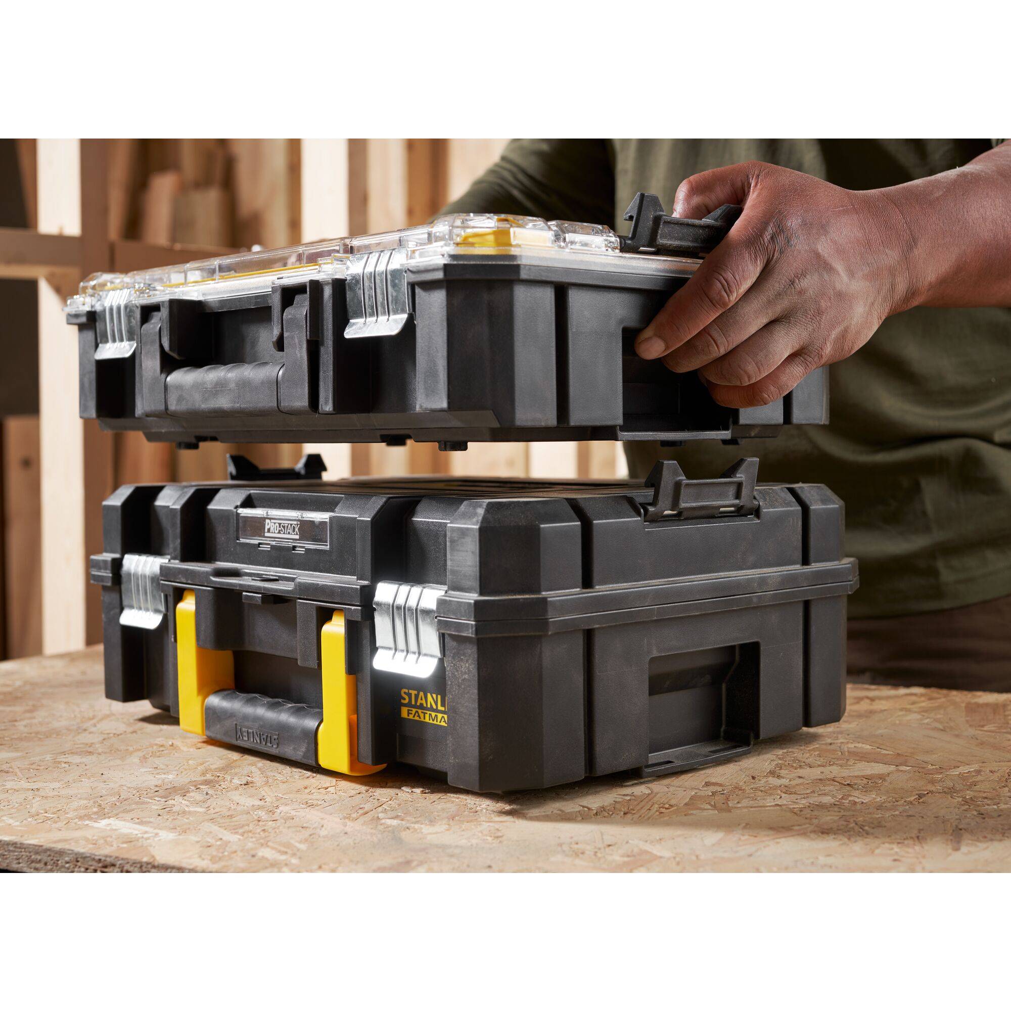stanley - STANLEY FATMAX Organiseur Grande Capacité PRO-STACK - FMST82967-1 - Image 4