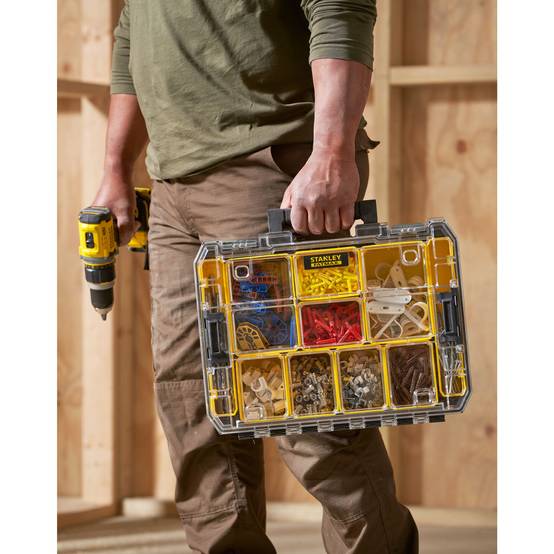 stanley - STANLEY FATMAX Organiseur Grande Capacité PRO-STACK - FMST82967-1 - Image 5