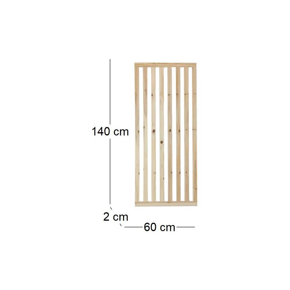 Aubry Gaspard - Panneau en latte de pin Hauteur 140cm - Imagen 3