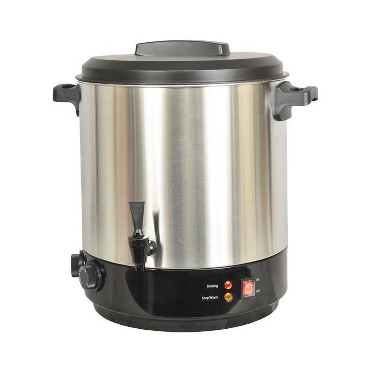 Kitchen Chef - Stérilisateur de bocaux électrique avec cuve inox robinet et minuteur 31l 2100w KCPST31IX Kitchen Chef - Imagen 1
