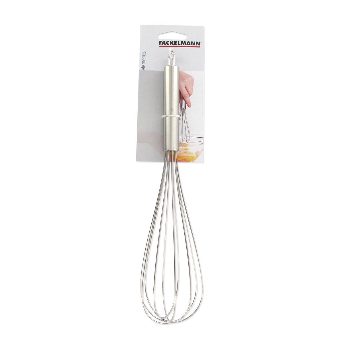 Fouet de cuisine et de pâtisserie en inox 32 cm Fackelmann Elemental - Image 5