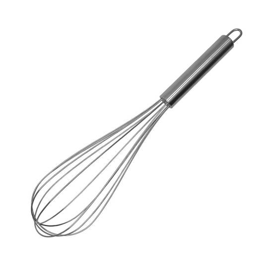 Fouet de cuisine et de pâtisserie en inox 32 cm Fackelmann Elemental - Image 1