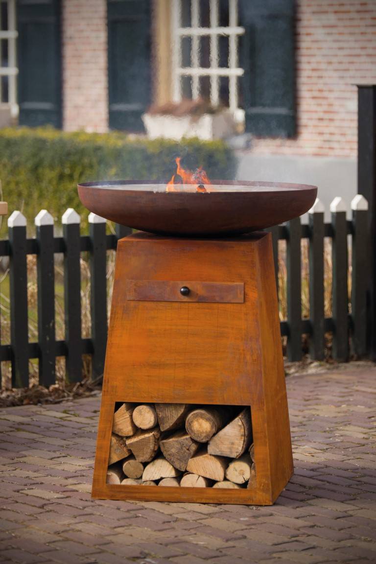 Redfire - Braséro Orion Classic Rouille + Couvercle - Image 2