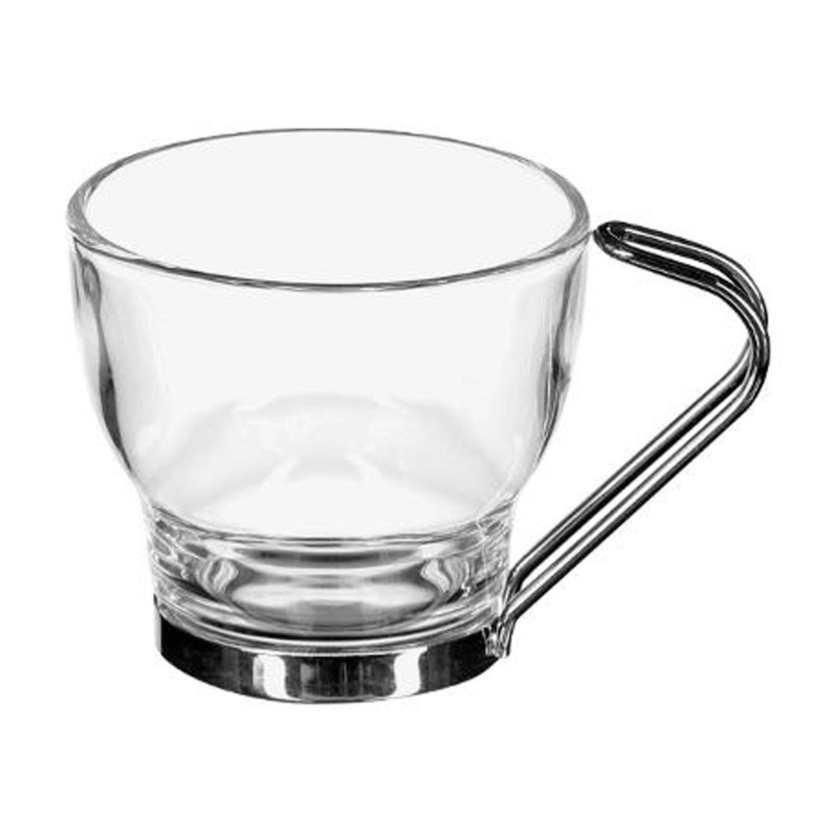 Lot de 3 Mugs en Verre "Abel" 11cl Transparent - Image 2