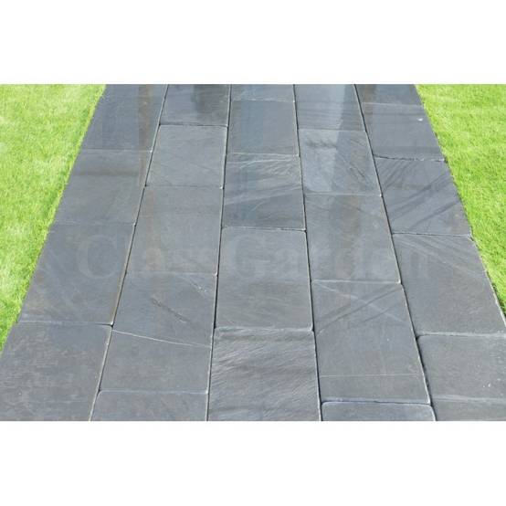 Pavé Ardoise Patiné 50 cm - Pack 10 pièces - 1,25 m² - Image 6