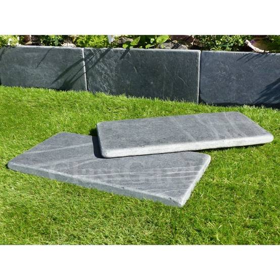Pavé Ardoise Patiné 50 cm - Pack 10 pièces - 1,25 m² - Image 5
