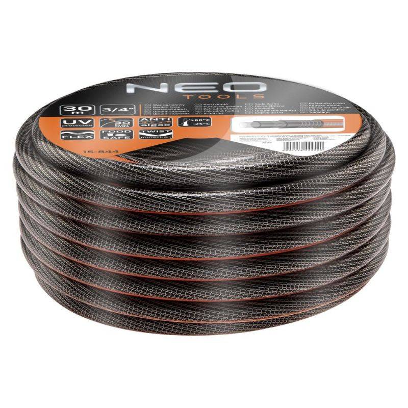 Neo Tools - Tuyau d'arrosage 3/4" NEO PROFESSIONAL 15-844 - 6 couches - 30m Neo tools
