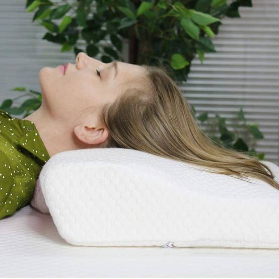 Coussin Mémoire De Forme Confort - Ergonomique Anti Douleurs - Housse Respirante Lavable 60 x 34 x 11,5 cm - Image 5