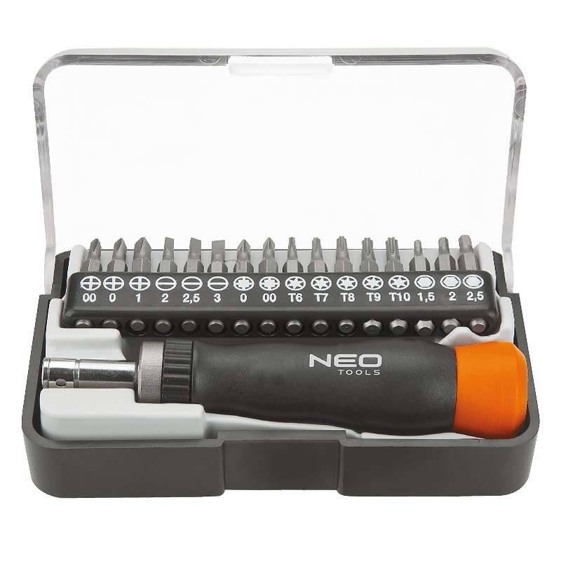 Neo Tools - Tournevis de précision + embouts NEO TOOLS 04-228 Neo tools - Imagen 1
