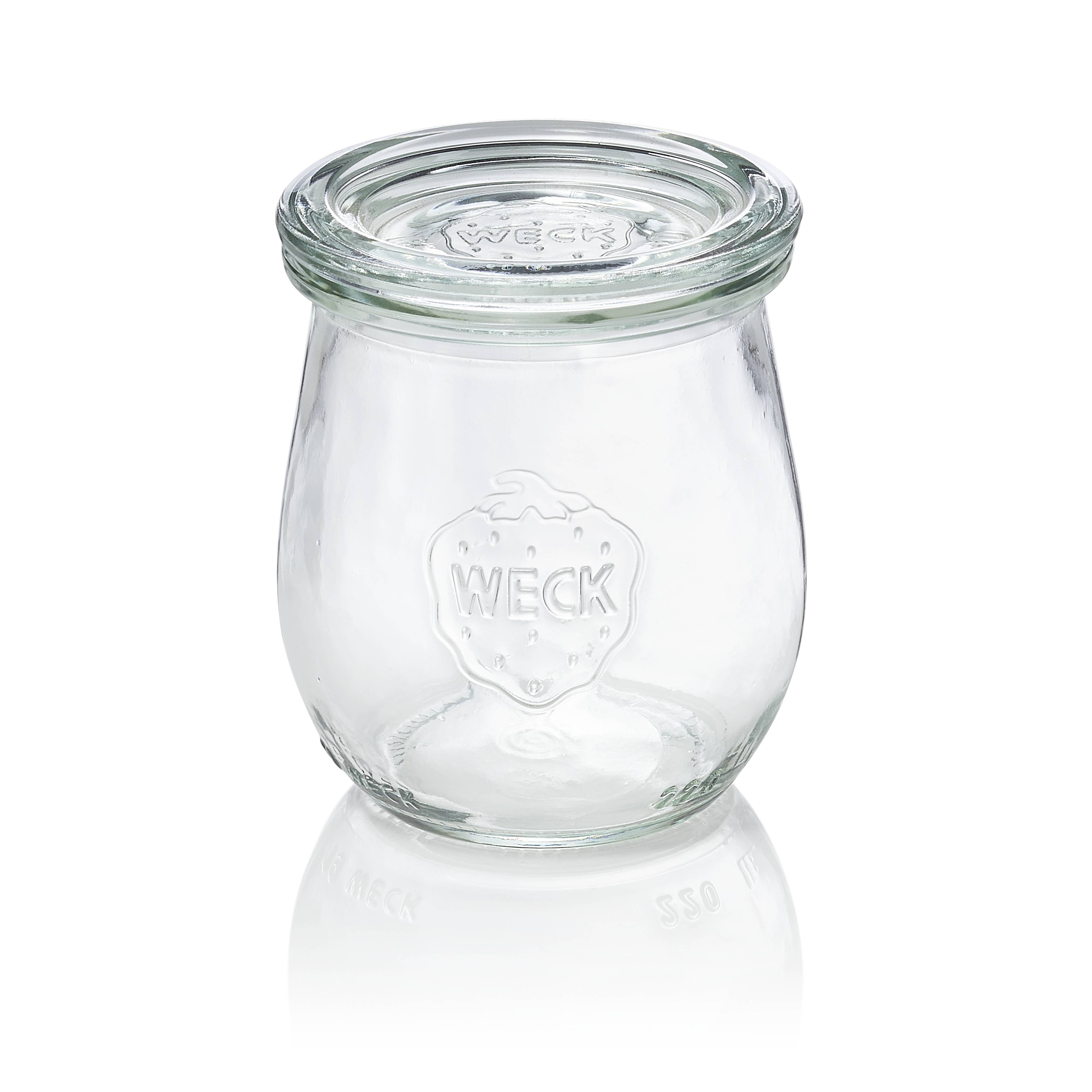 Mini Bocal en Verre Tulipe H 80 mm Ø 70 mm - Lot de 12 - Was Germany RETIRE 2025