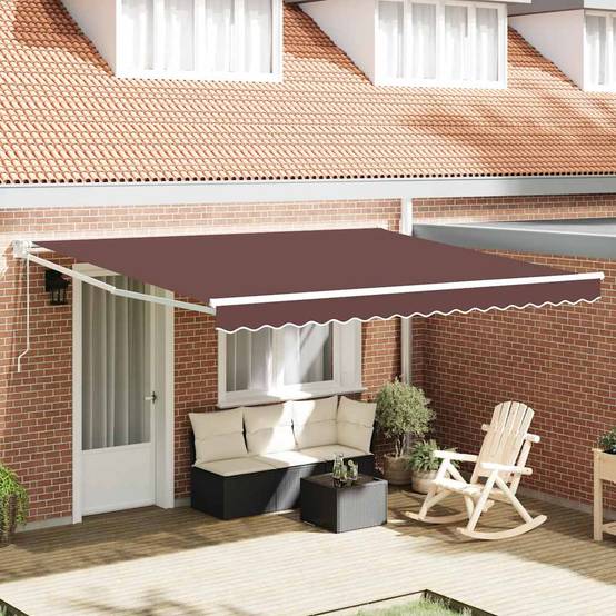 Prolenta Premium - Store banne Vénissieux Blanc 400 X 300 cm - P95063B - Image 1