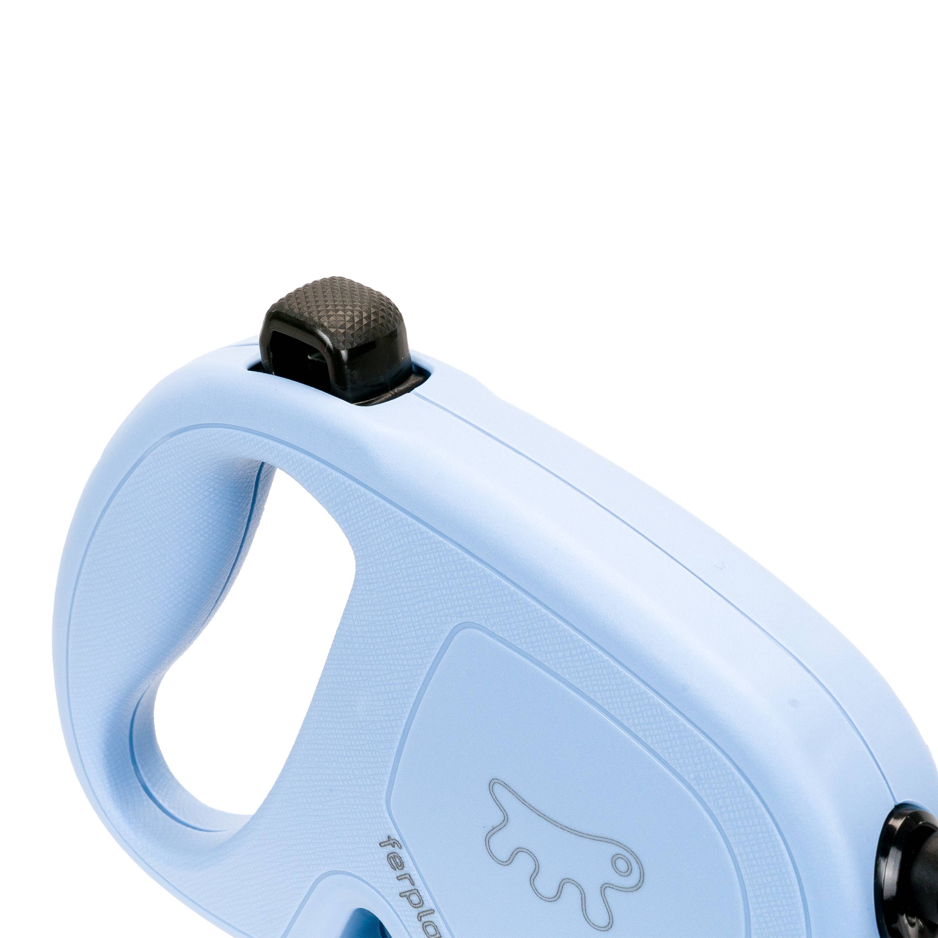 Ferplast - Ferplast Laisse Chien Enrouleur FLIPPY ONE, Laisse pour Petits Chiens jusqu'à 12 Kg. Cordon Extensible max 4,5 m. Bouton unique pour verrouiller et - Imagen 7