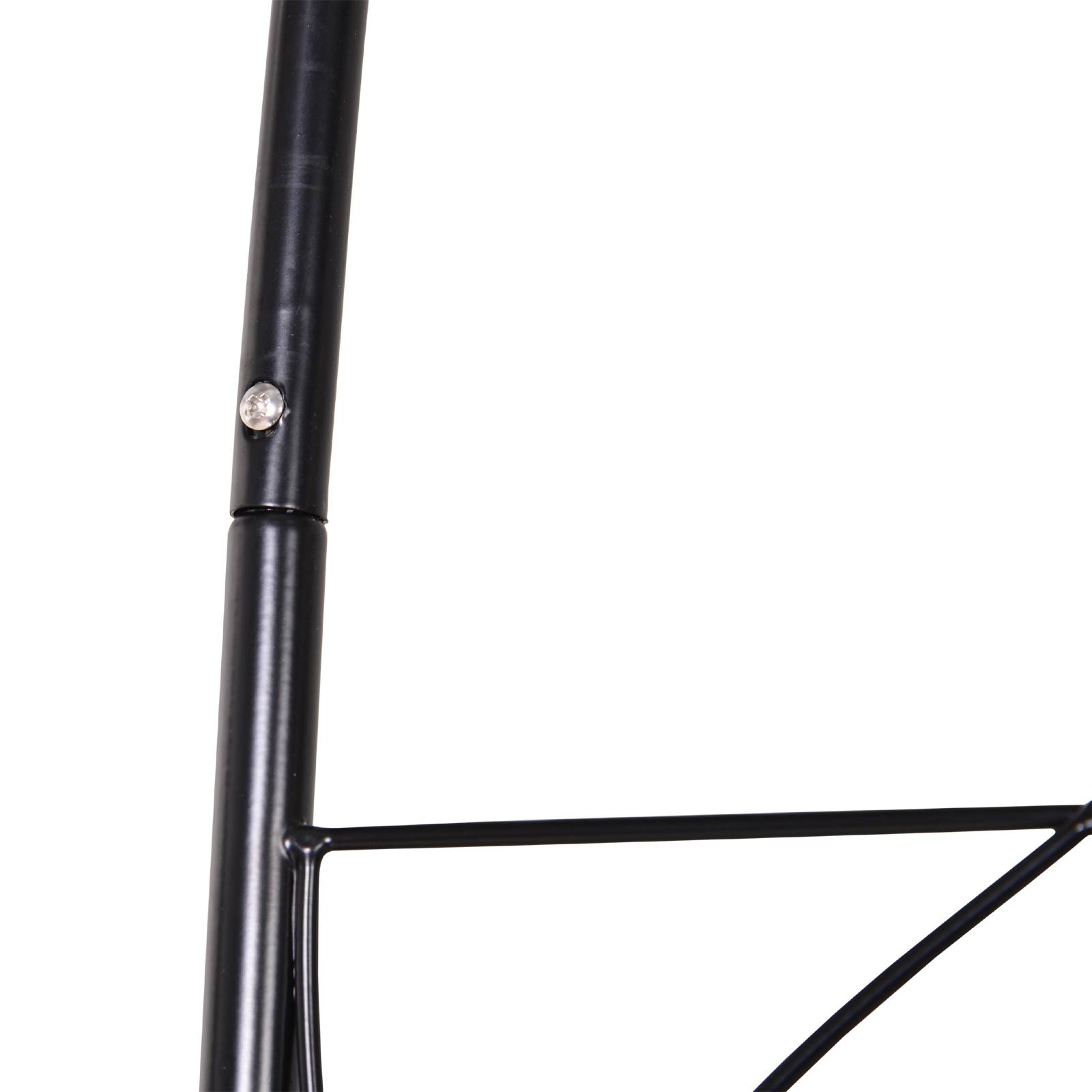 Arche de jardin métal noirs 114 x 30 x 230 cm - PANGIVO - Image 9