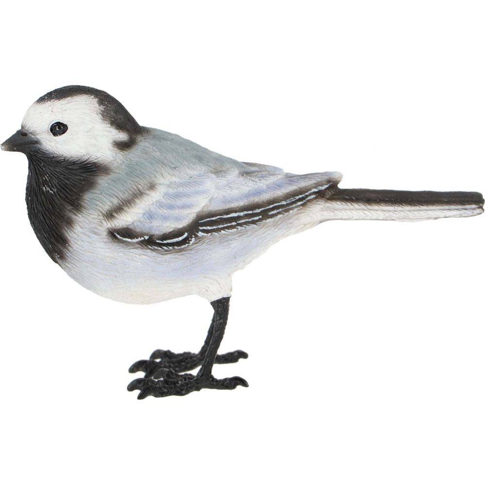 Esschert Design - Oiseau décoratif extérieur en polyrésine Bergeronnette grise True To Nature - Imagen 4