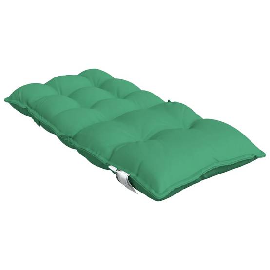 Lot de 4 Coussins Fauteuil Dossier Bas Tissu Oxford Confortable pour Mobilier de Jardin Vert 100x50cm – ComfortXL Outdoor Living - Image 6