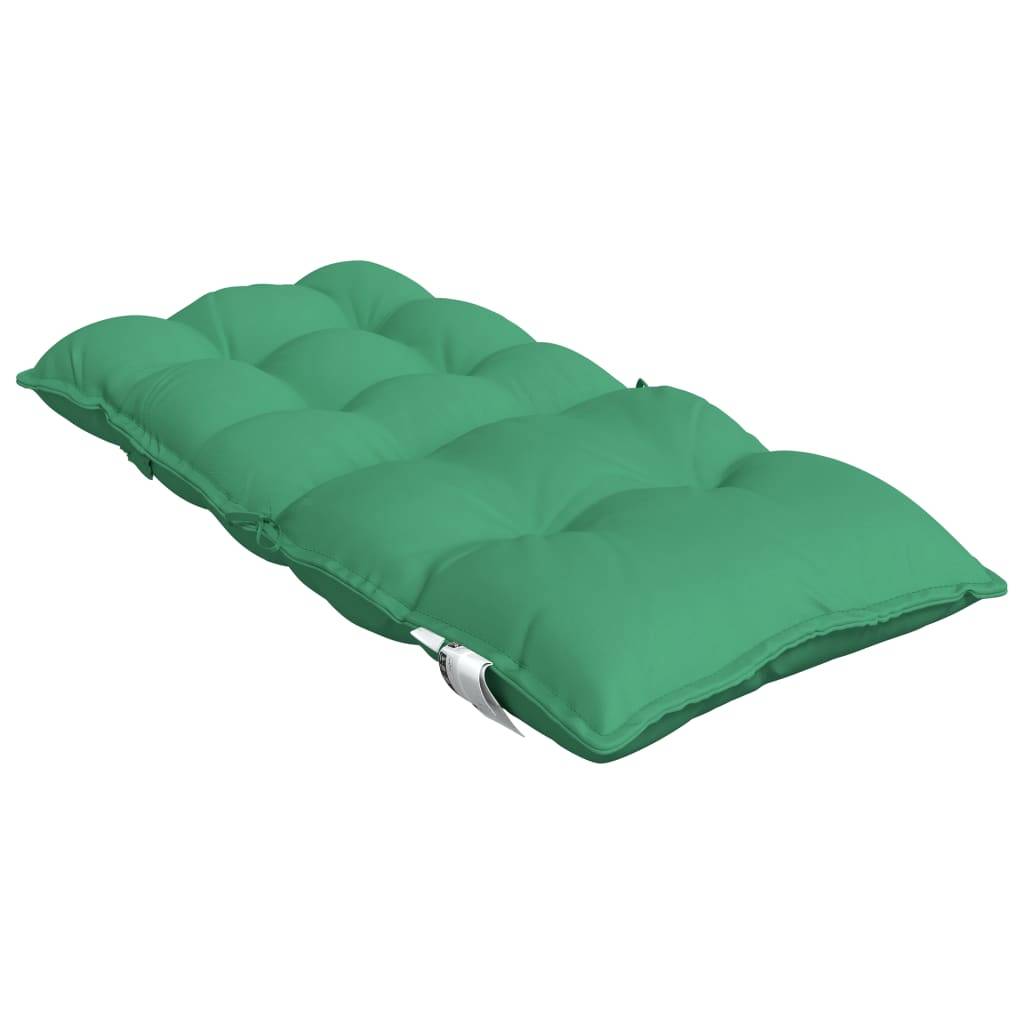 Lot de 4 Coussins Fauteuil Dossier Bas Tissu Oxford Confortable pour Mobilier de Jardin Vert 100x50cm – ComfortXL Outdoor Living - Image 6