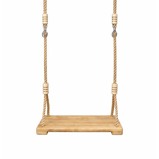 Balançoire en bois poutre métal 3 m Adulte SKYLER 2 - 3 personnes - Image 4