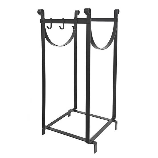 Range bûches d'intérieur 2 niveaux WERKA PRO h 76cm - Image 1