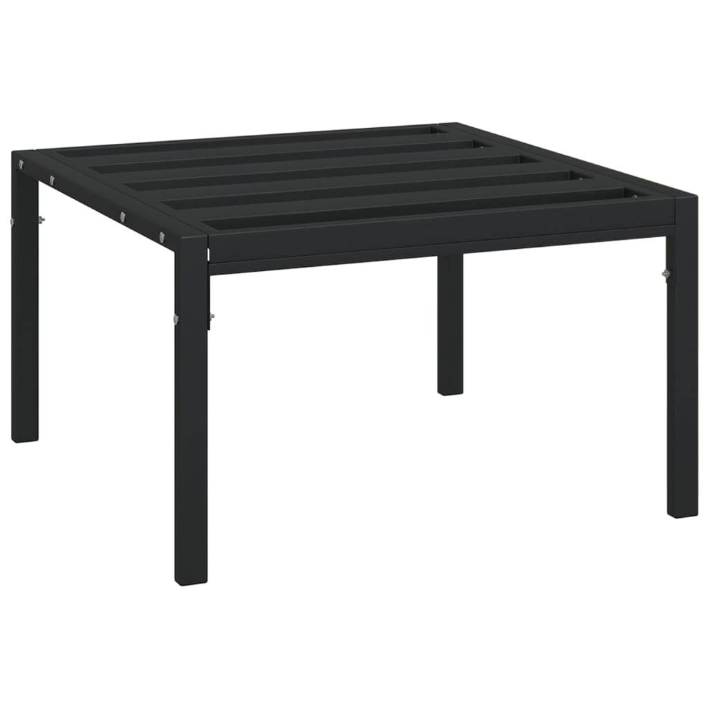 Helloshop26 - Salon de jardin meuble d'extérieur ensemble de mobilier 6 pièces avec coussins gris acier - Imagen 5