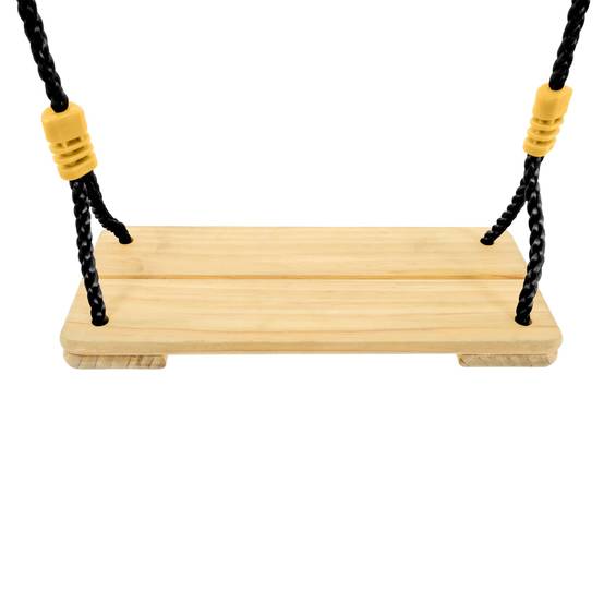 Balançoire en bois et corde pour portique h300-350 cm - Image 4