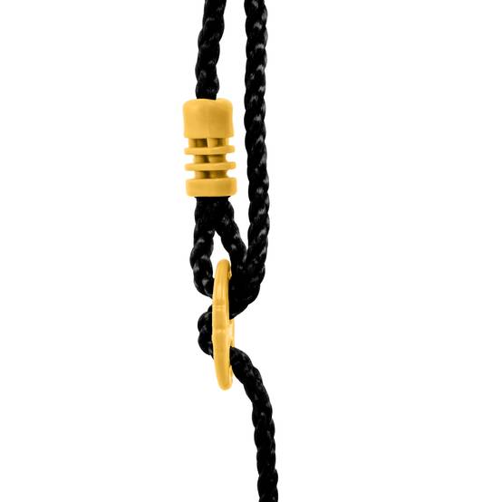 Balançoire en bois et corde pour portique h300-350 cm - Image 3