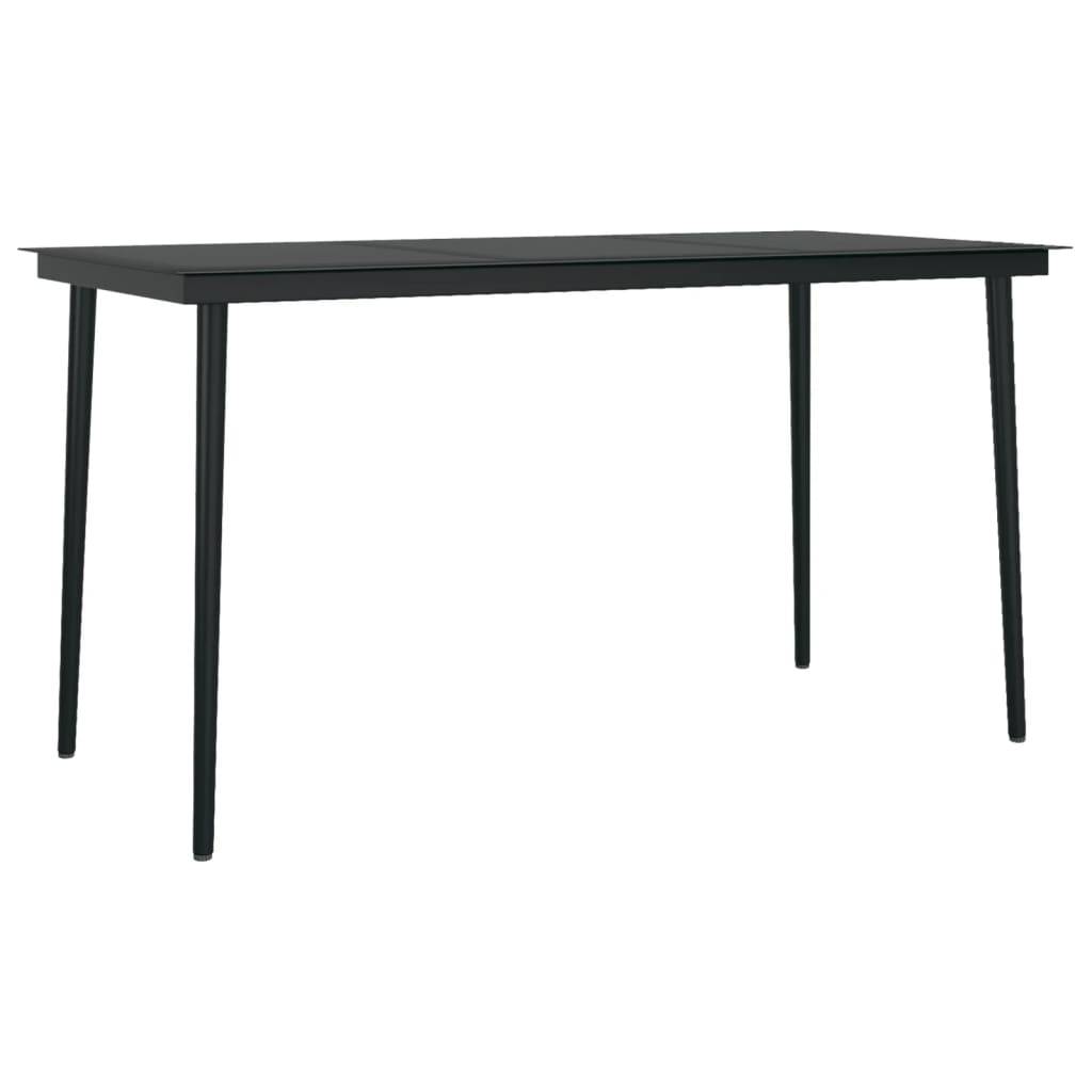 Ensemble Repas 4P 140cm Rotin PVC avec Coussins Gris – ComfortXL Outdoor Living - Image 6