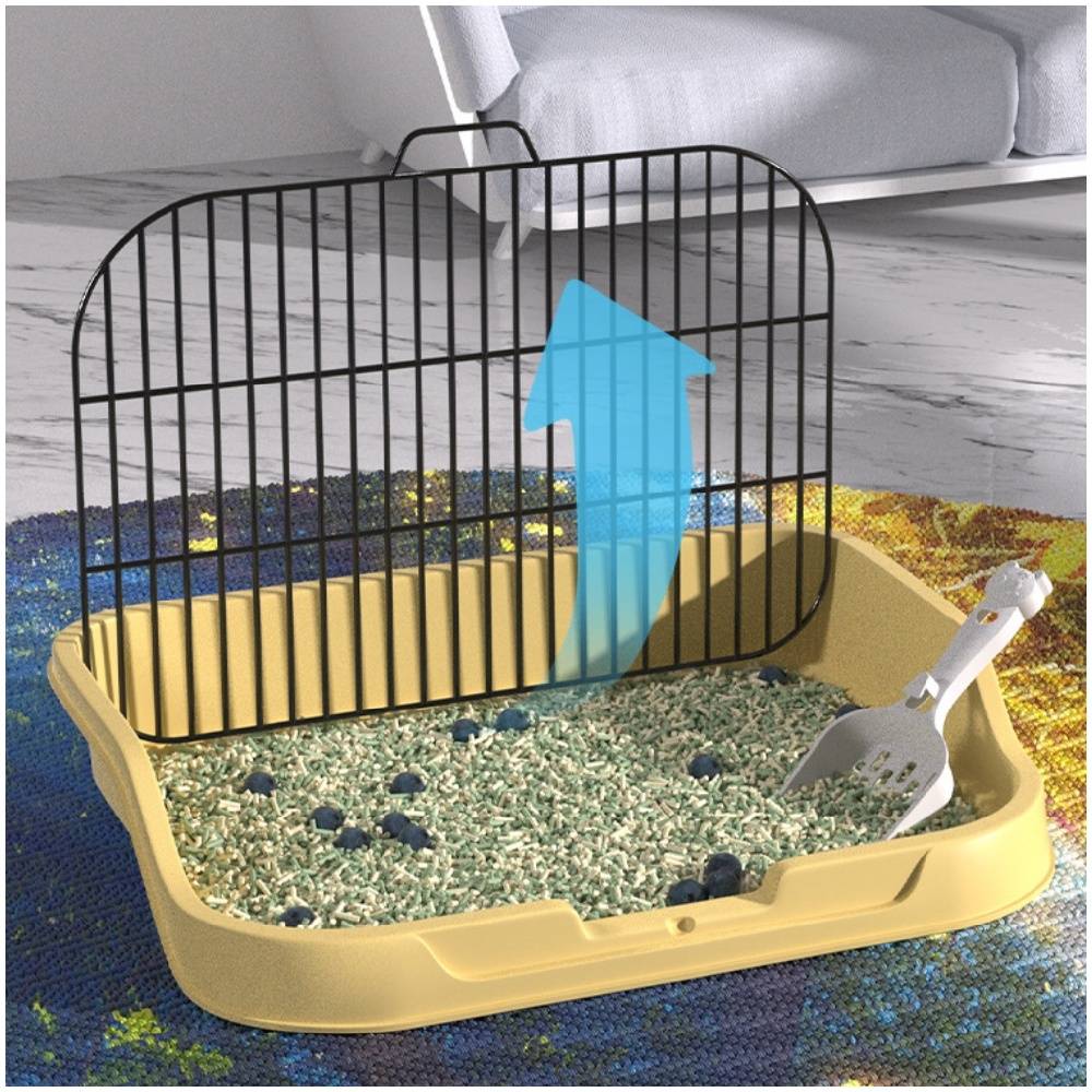 Toilettes fonctionnelles pour chiens gris 49x39x10cm pratique - Lytech - Imagen 6