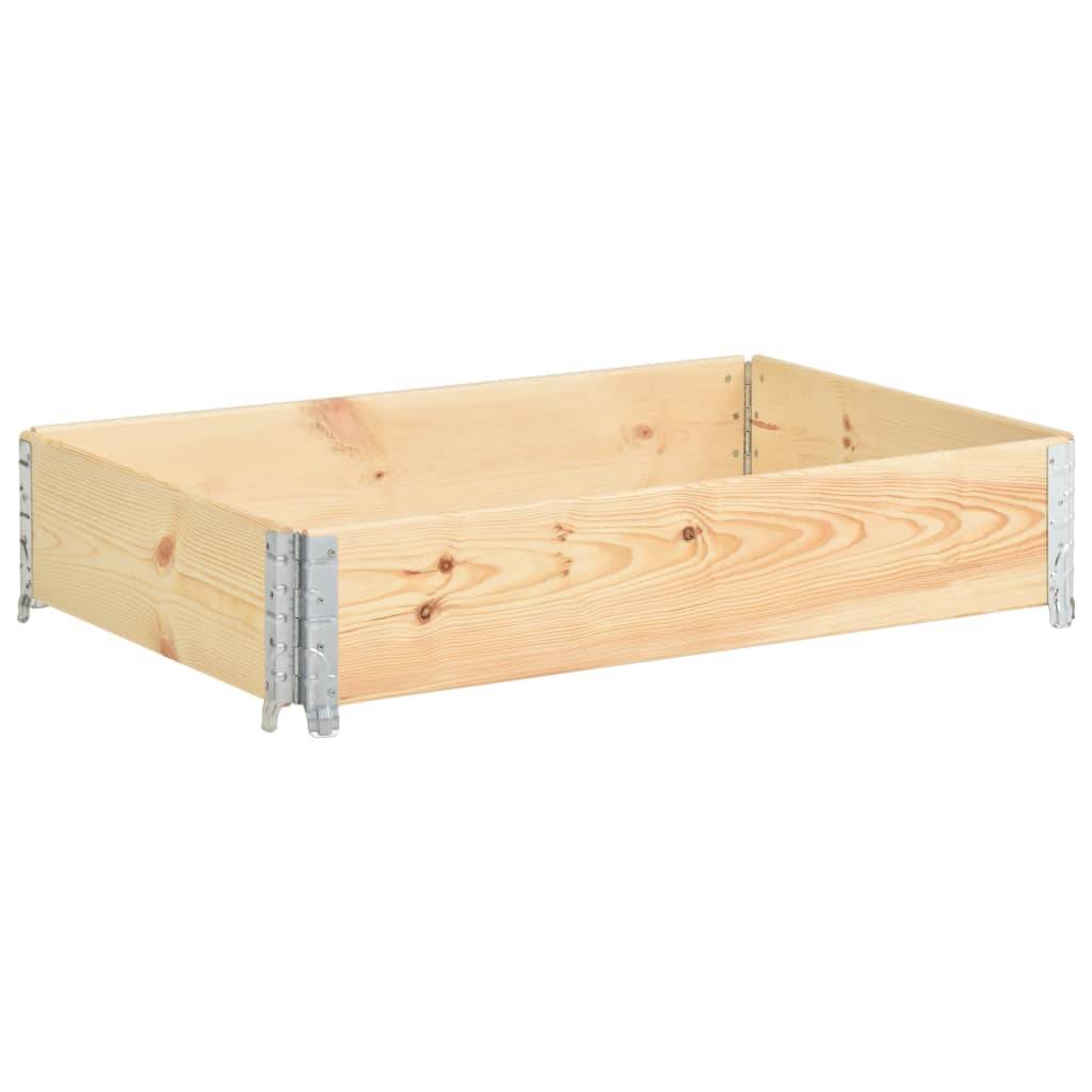 Maison Chic - Jardinière, Bac à fleurs, Pot de fleurs surélevée 50x100 cm Bois de pin solide - Imagen 1