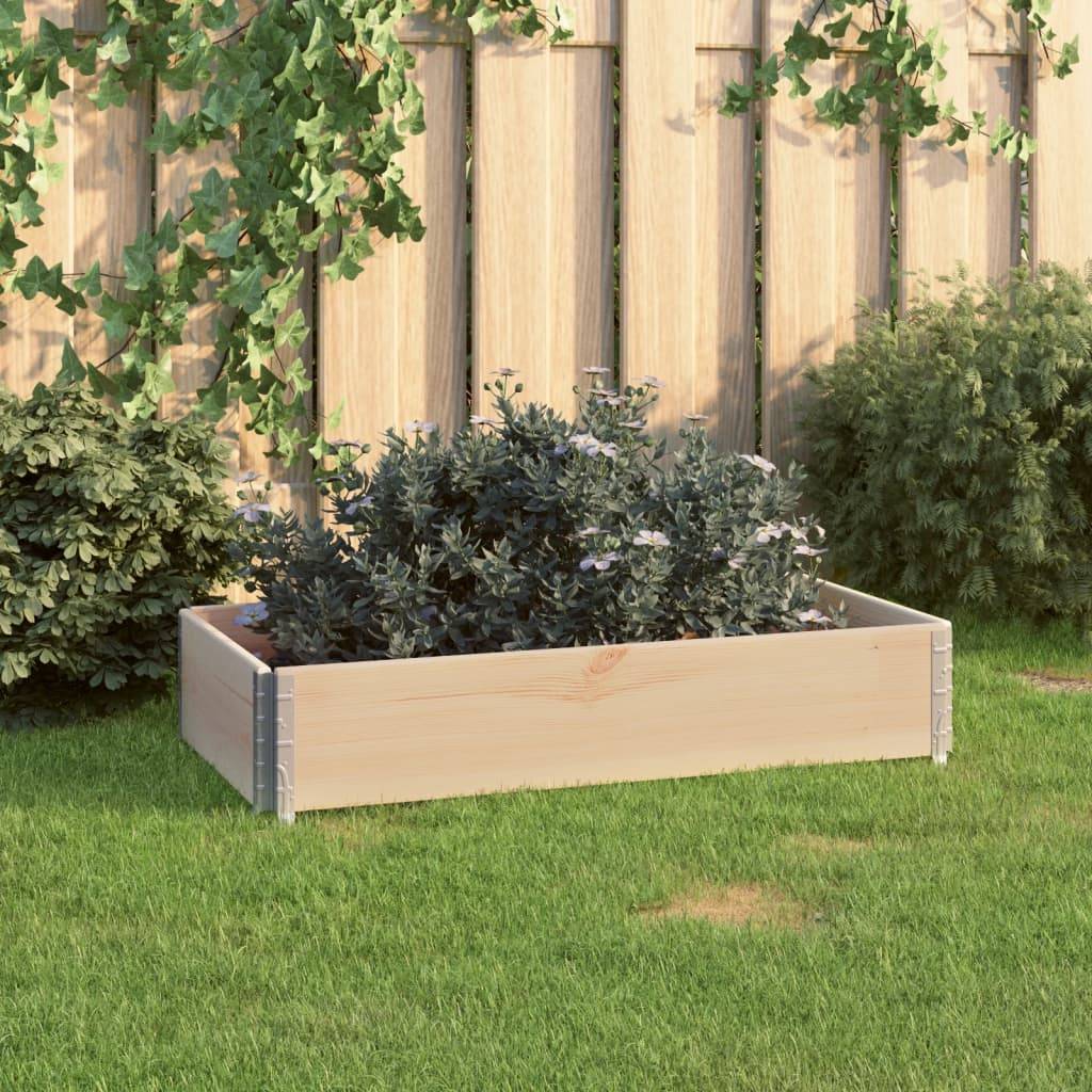Maison Chic - Jardinière, Bac à fleurs, Pot de fleurs surélevée 50x100 cm Bois de pin solide - Imagen 2