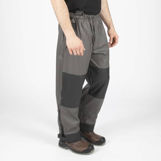 taille m - piranha - pantalon de pluie de travail - 9223 gris , noir - Image 2