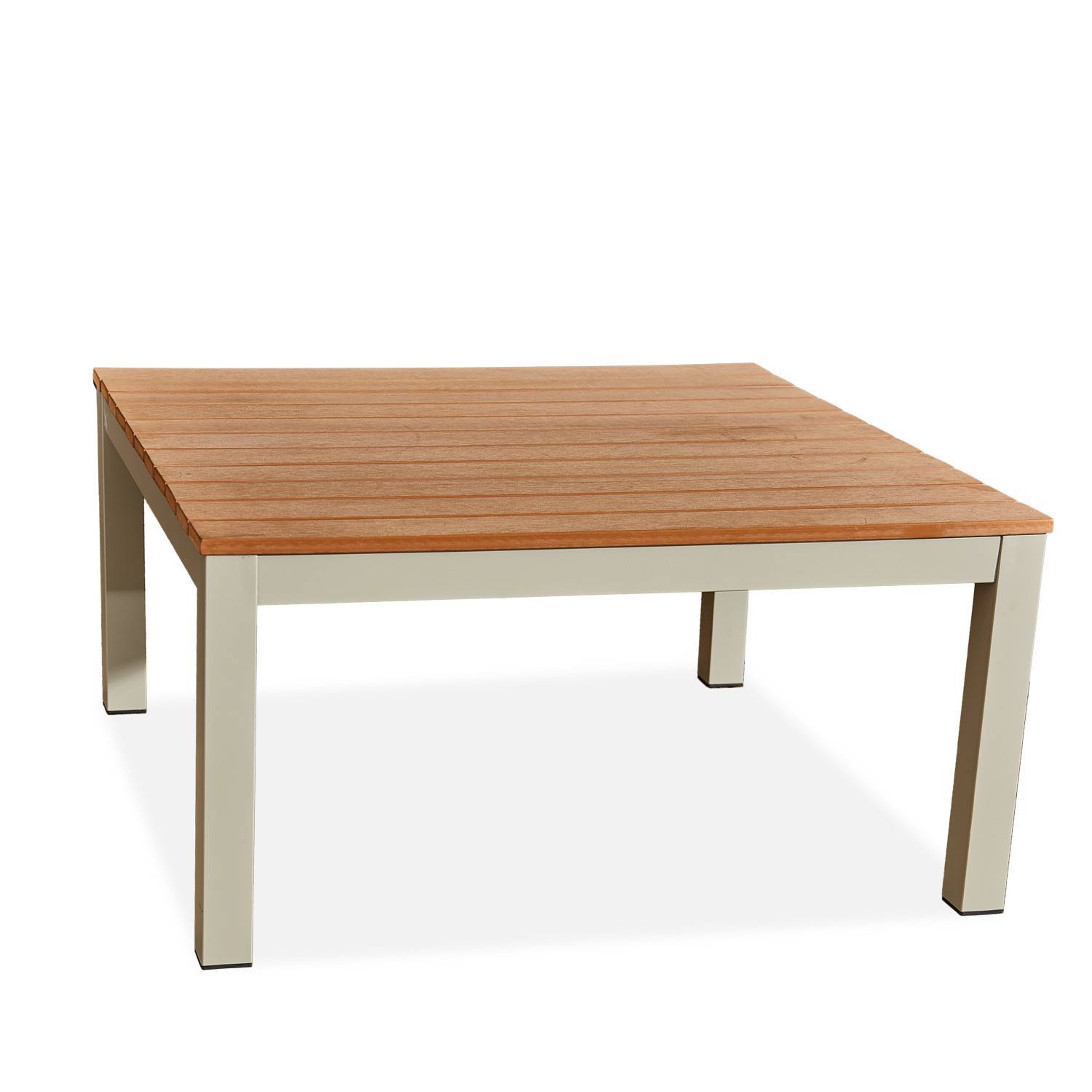Autre - Salon de jardin design aluminium - Gris - 5 places - BILBAO - Imagen 4