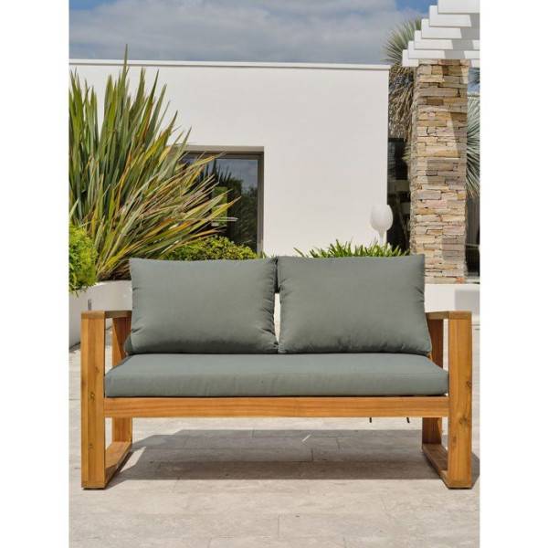 Dcb Garden - Salon bas de jardin - Olive - Bois d'acacia - 4 places - Aracaju - Image 3