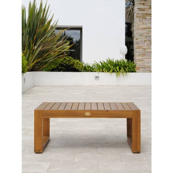 Dcb Garden - Salon bas de jardin - Olive - Bois d'acacia - 4 places - Aracaju - Image 4