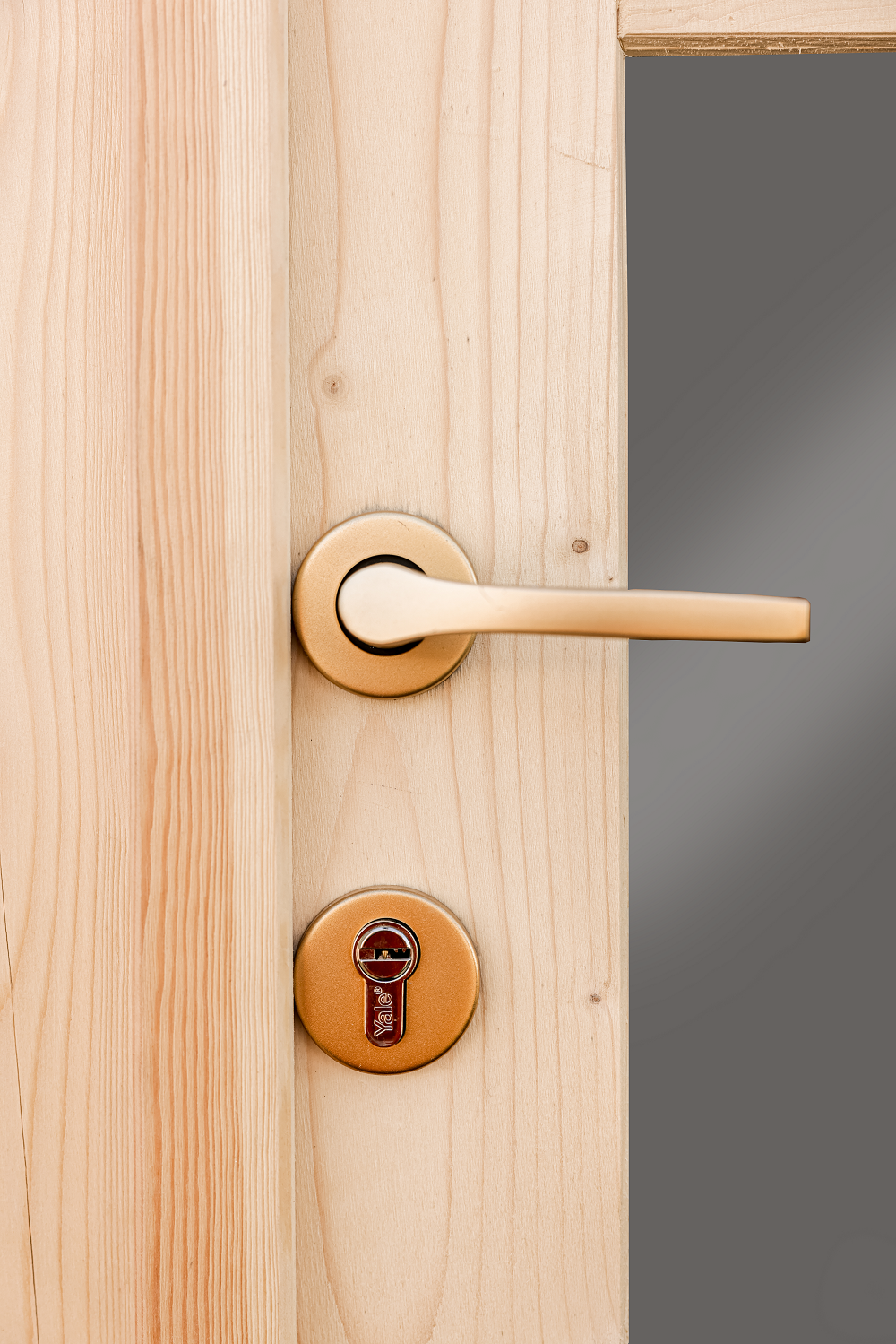 Habrita - Abri Madriers bois massif toit mono pente avec bûcher / 42 mm / surface extérieure : 19,93 m2 - Imagen 3