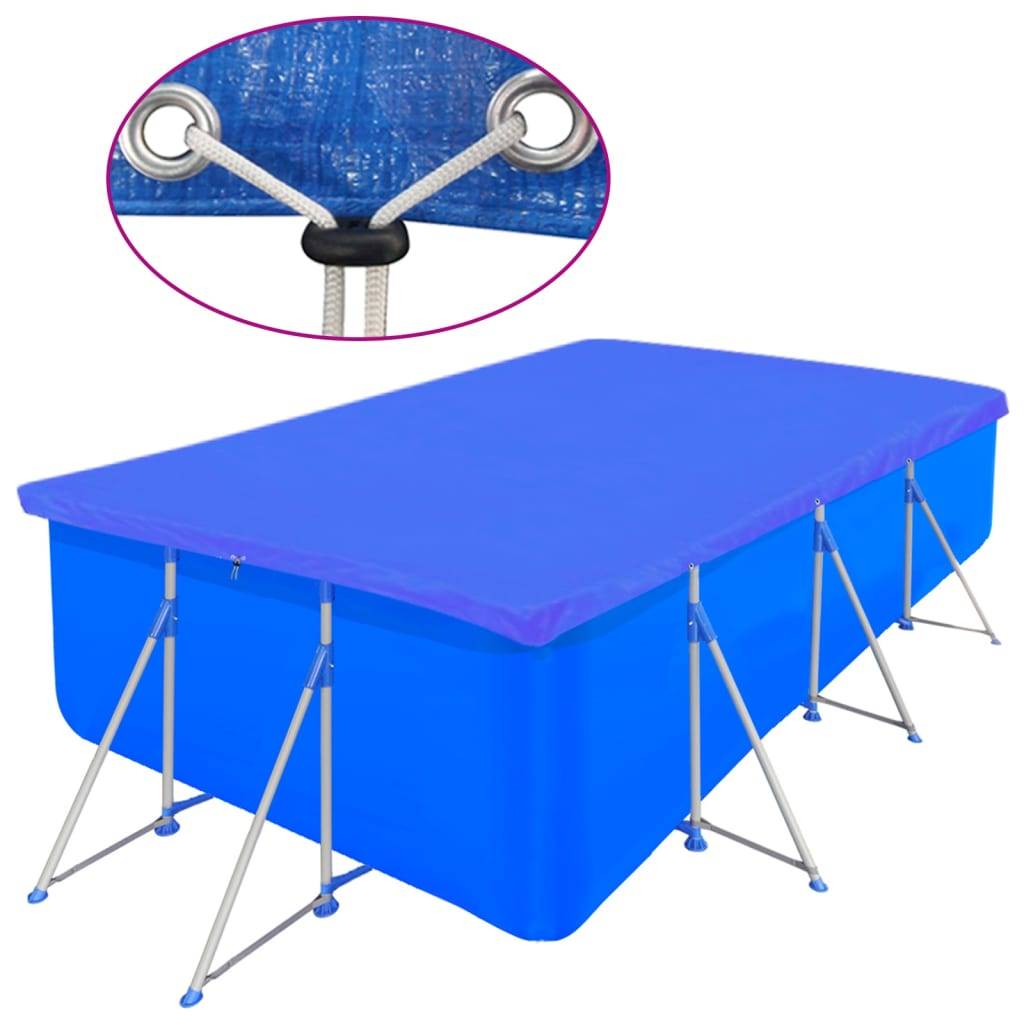 Lot de 2 Piscine autoportante  Cahir Bleu 540 X 270 X 10 cm  - P87209B - Image 3