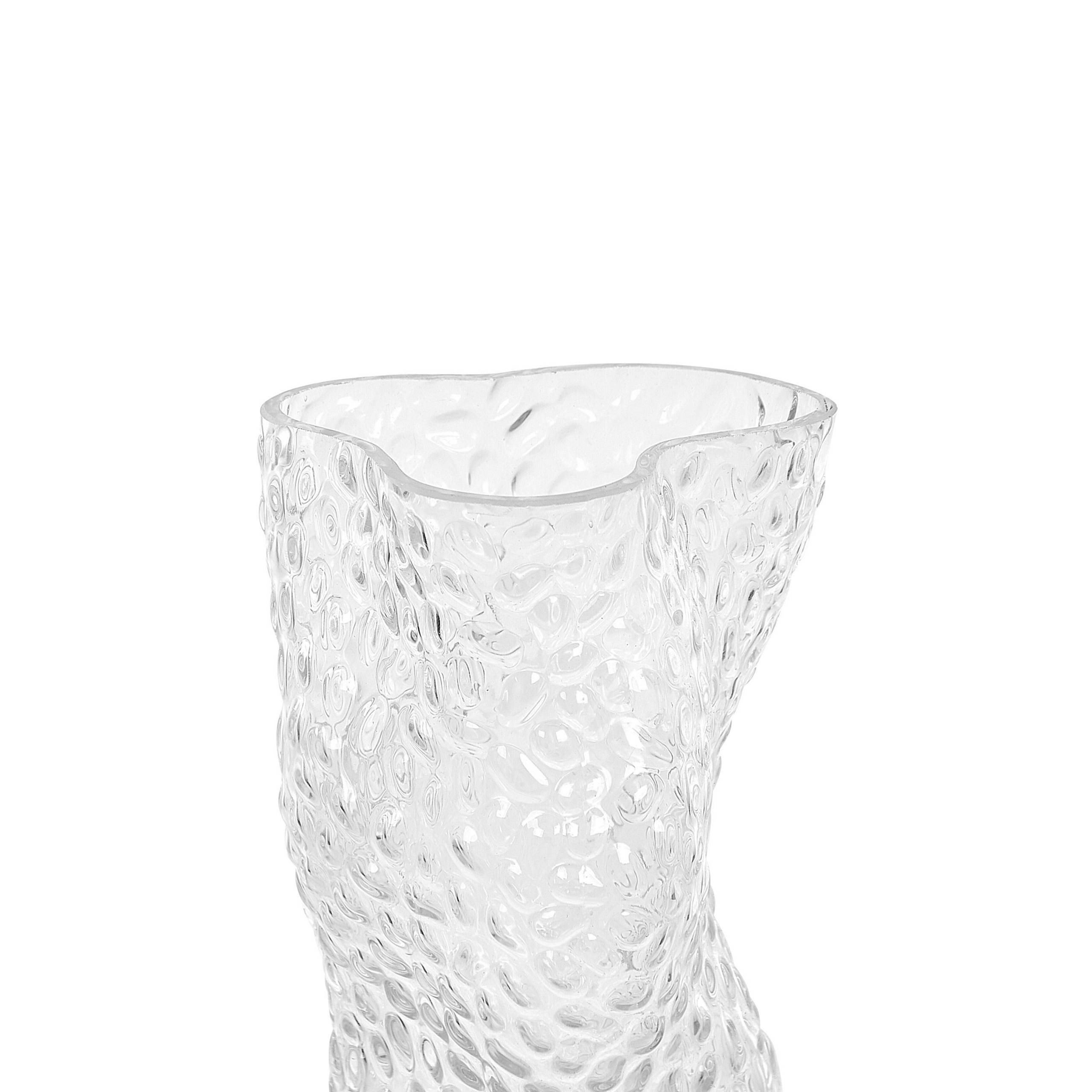 Beliani - Vase à fleurs Verre Transparent ELATOS - 10x10x23- Beliani - Image 5