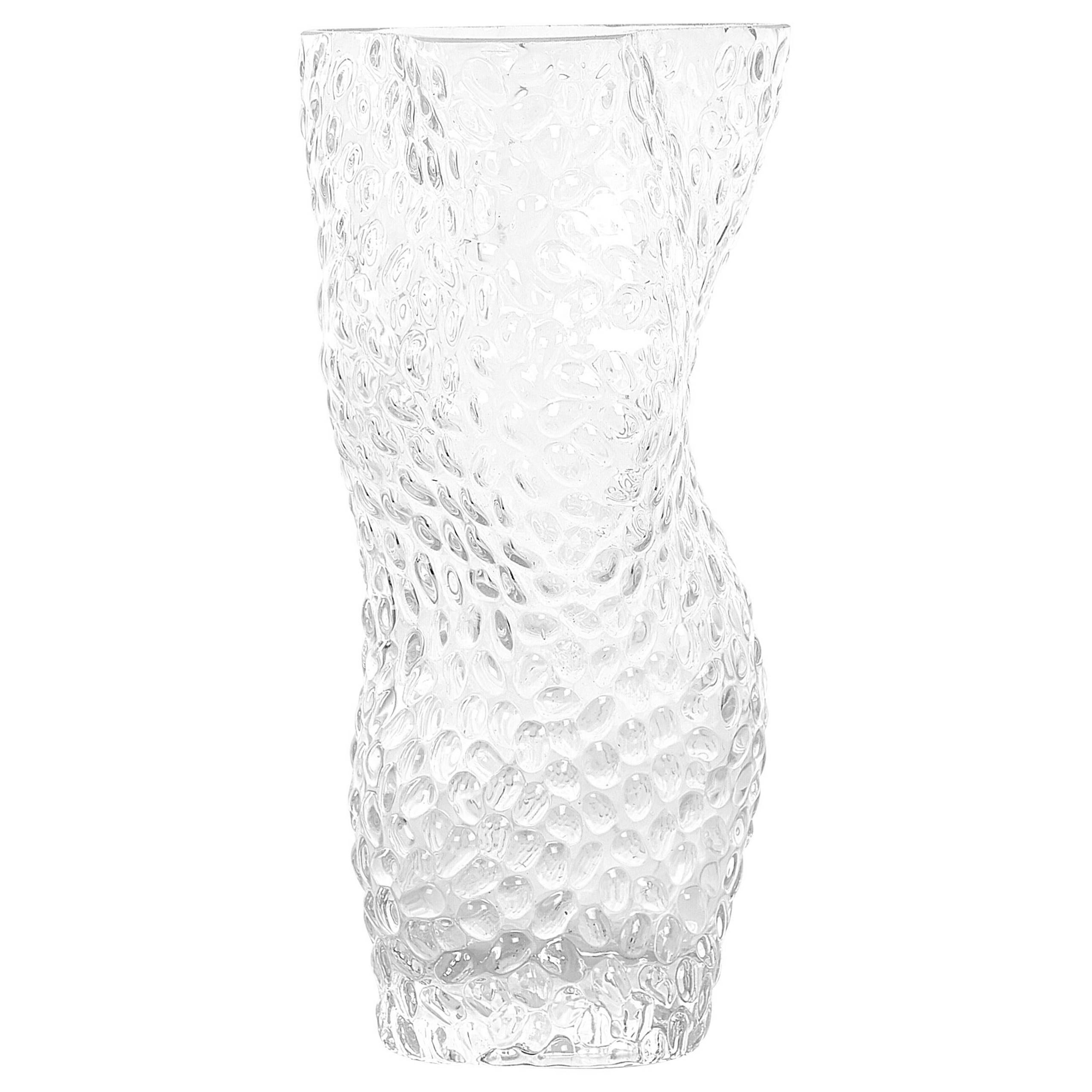 Beliani - Vase à fleurs Verre Transparent ELATOS - 10x10x23- Beliani - Image 4