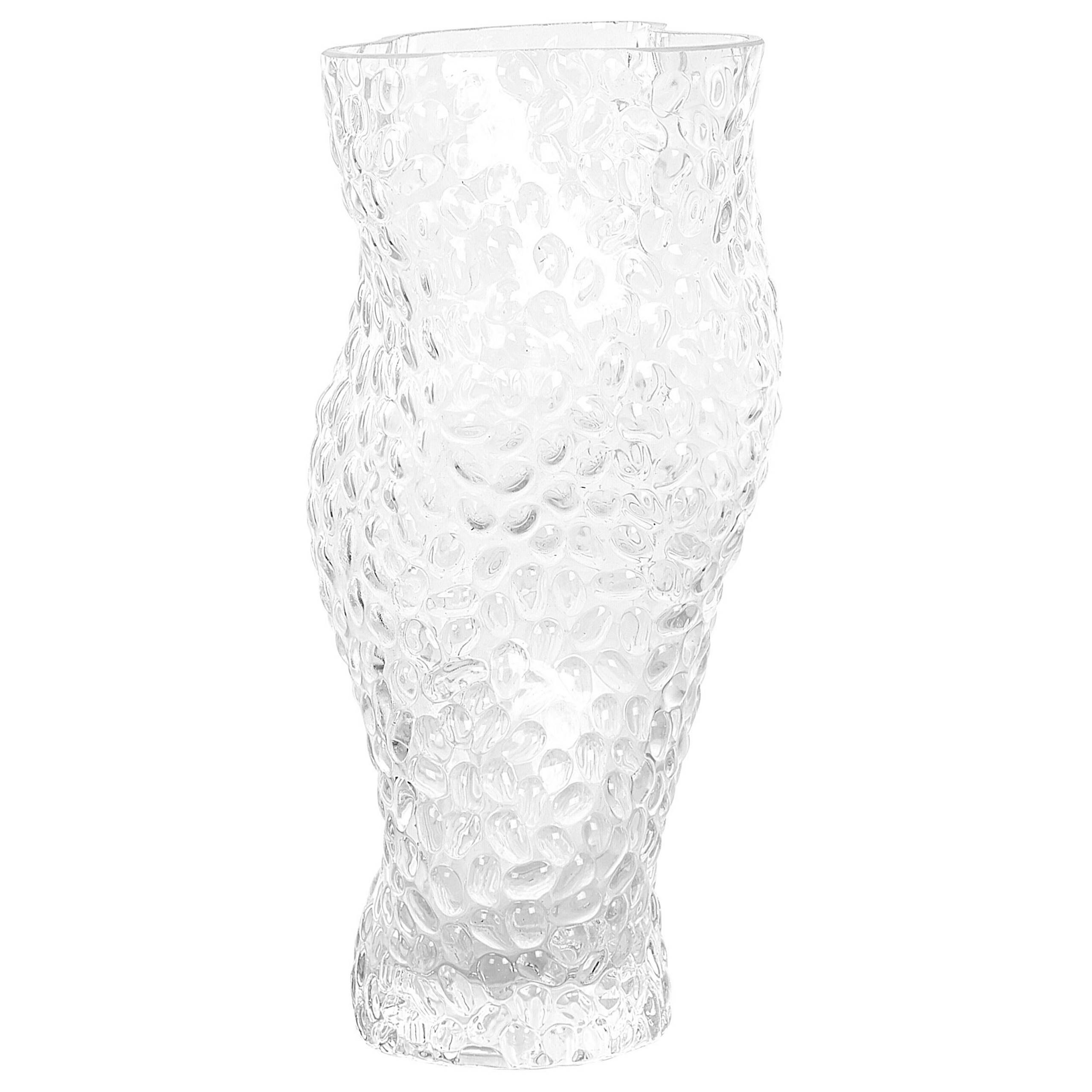 Beliani - Vase à fleurs Verre Transparent ELATOS - 10x10x23- Beliani - Image 2