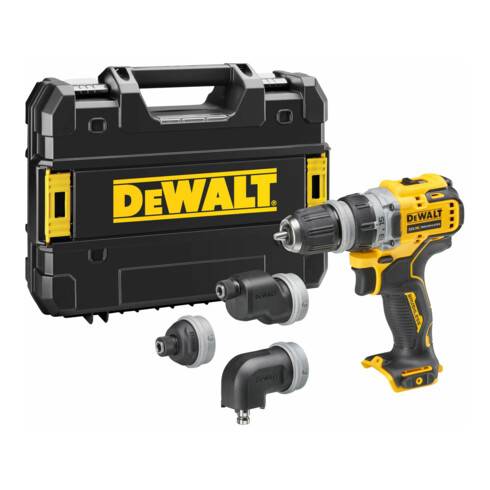 Dewalt - Perceuse-visseuse DEWALT 12V - 4 porte-outils interchangeables - Sans batterie, ni chargeur - DCD703NT-XJ - Imagen 2