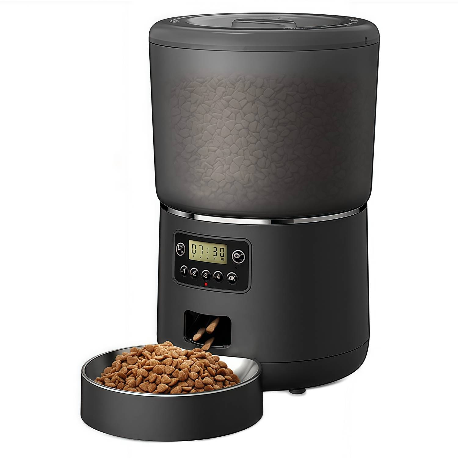 Distributeur automatique de nourriture pour chats 4L