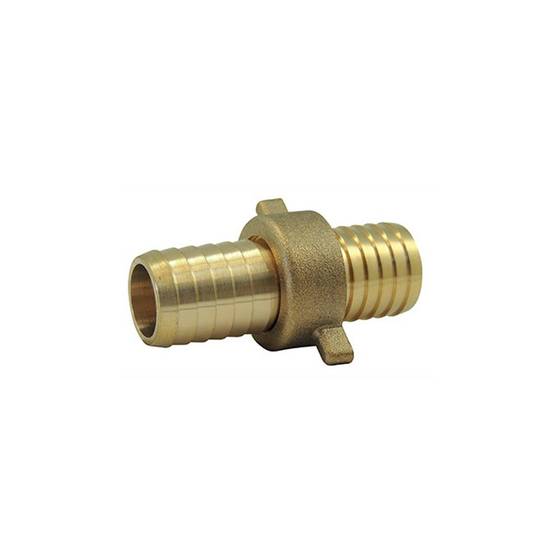 Raccord union cannelé avec écrou à ailette en laiton - Ø A: 2'' | Ø B: 40mm
