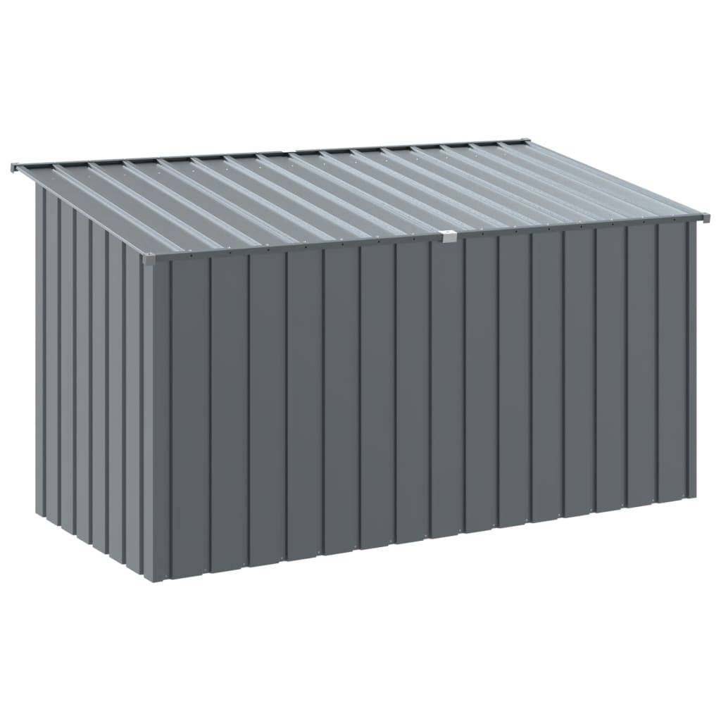 Abri pour chien de jardin en acier galvanisé avec toit Anthracite – ComfortXL Pet Living - Image 6