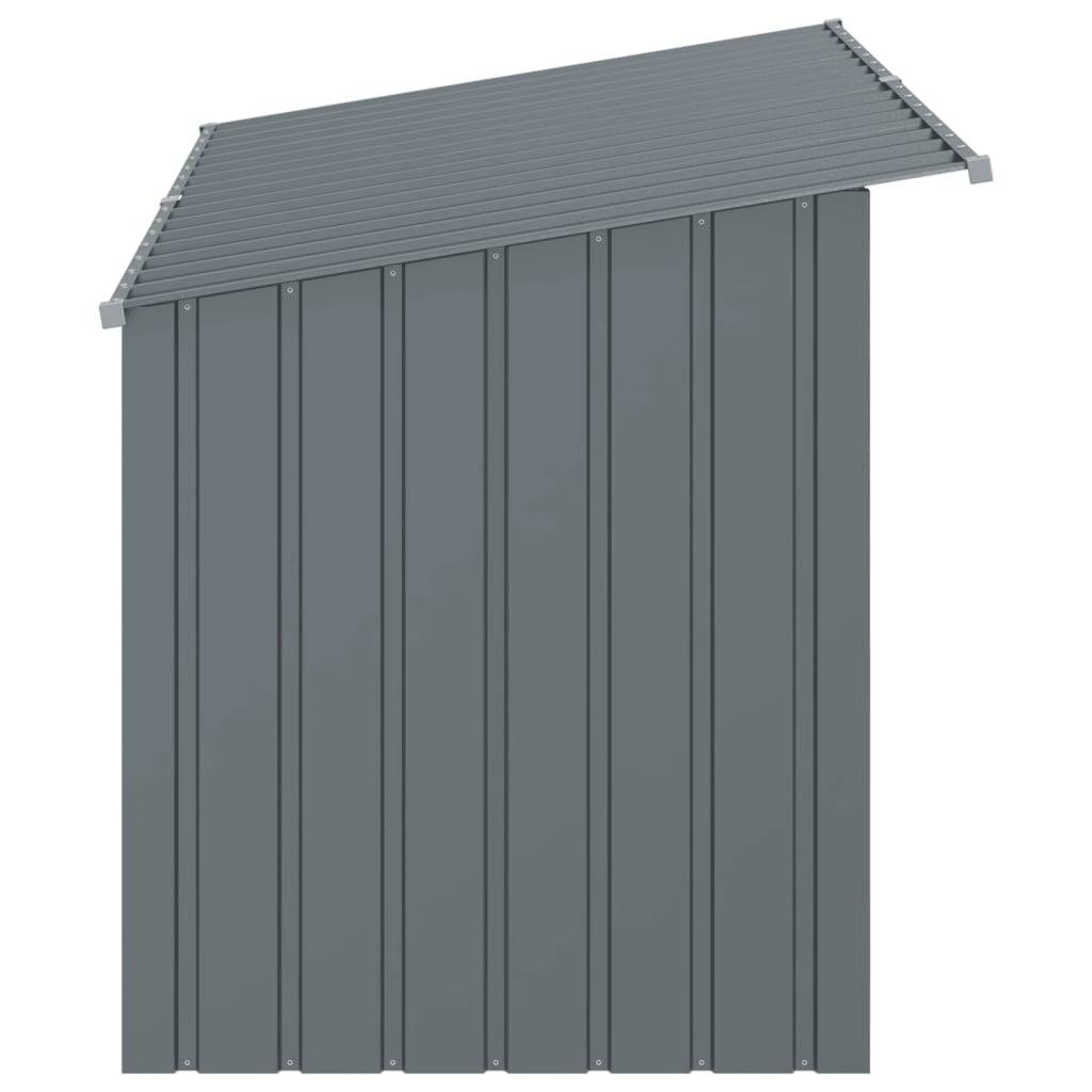 Abri pour chien de jardin en acier galvanisé avec toit Anthracite – ComfortXL Pet Living - Image 5