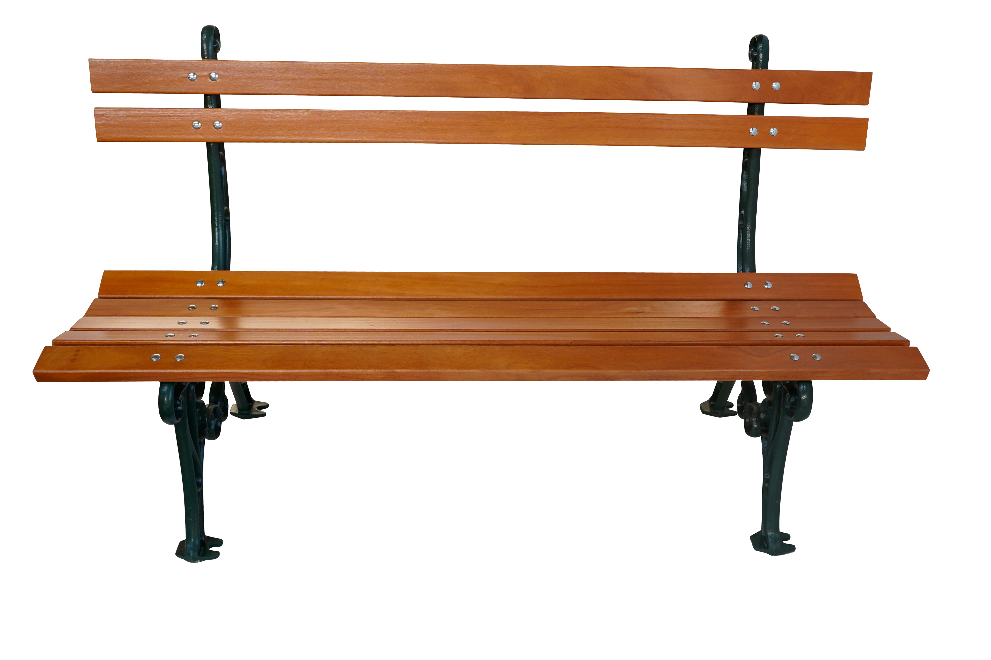 Banc de jardin Lorraine vert 6009 Dommartin H. 84cm X L. 150cm - Imagen 1
