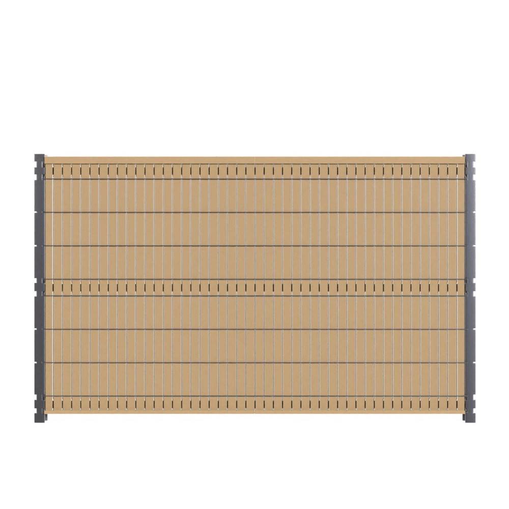 Decklinea - Kit Occultation Composite - L2,5 x H1,53m - Couleur : Beige - Haute Resistance - Occultant Pour Grillage Rigide - Imagen 3