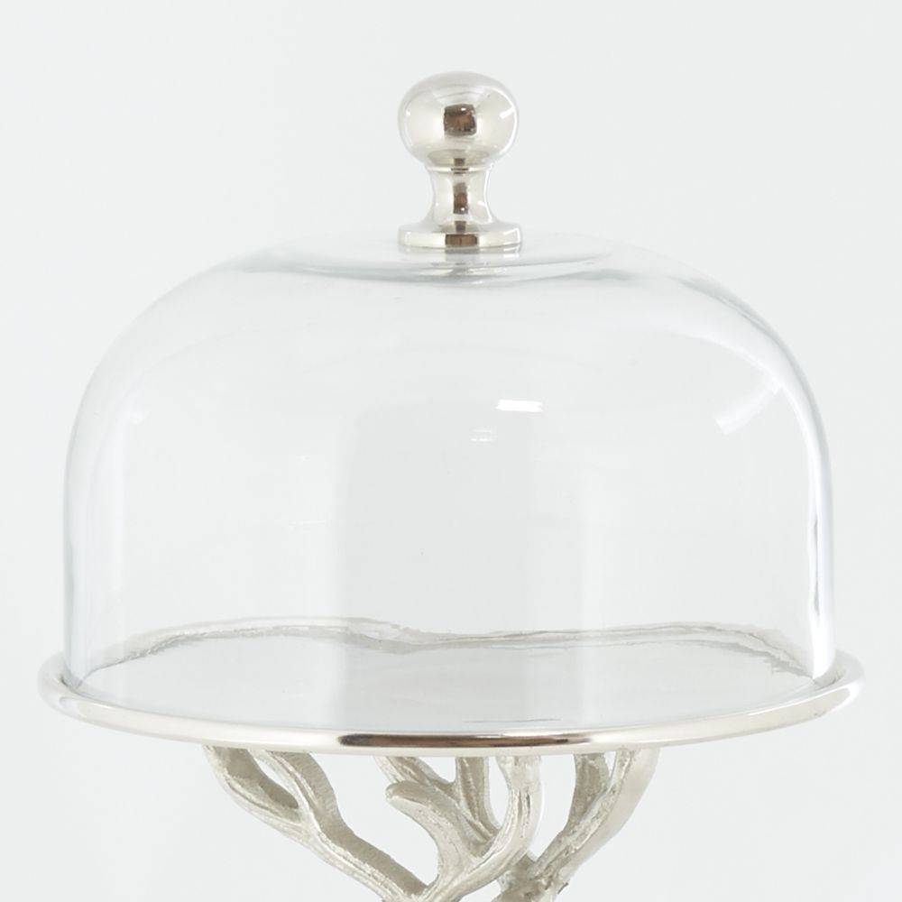 Aubry Gaspard - Cloche en verre sur support aluminium Cerf - Imagen 4