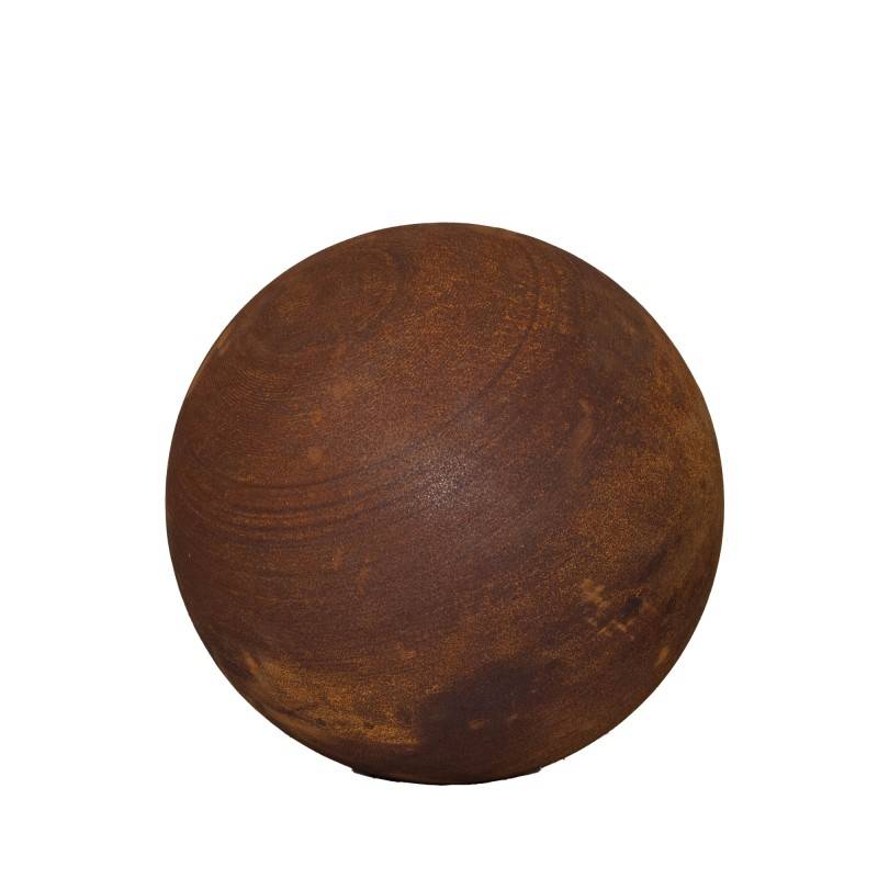 Jardinex - Boule rouillée jardin métal oxydé - Rouille 40 cm - Jardinex - Imagen 5