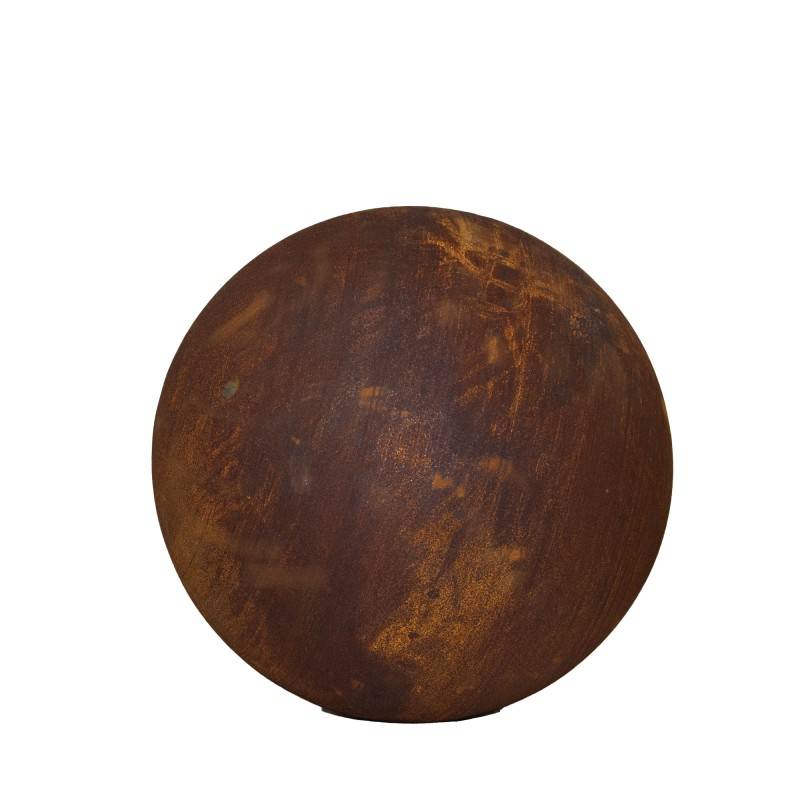Jardinex - Boule rouillée jardin métal oxydé - Rouille 40 cm - Jardinex - Imagen 7