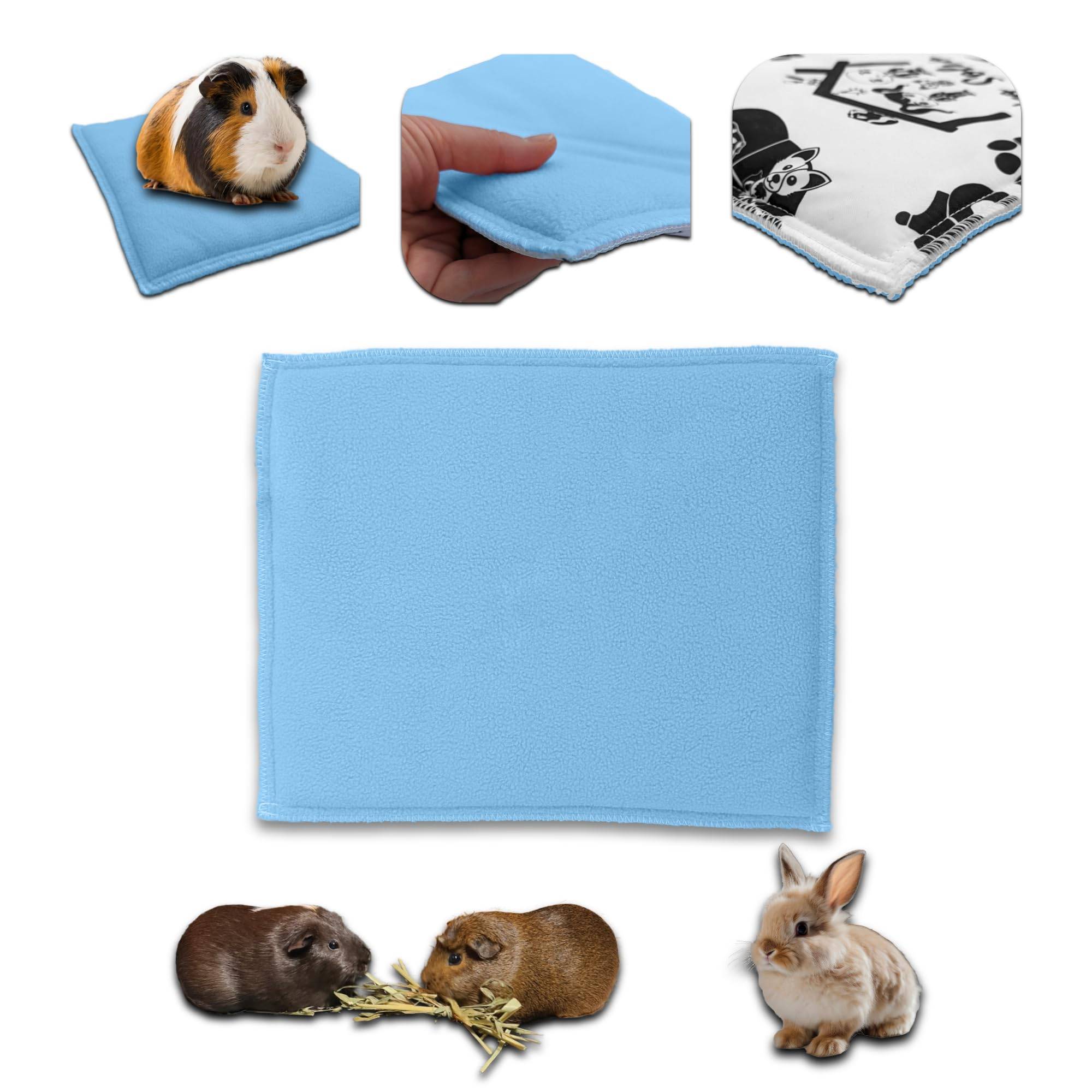 Coussin Polaire pour Cochon d'Inde et Lapin - 30 x 26 cm - Absorbant et Confortable - Neo Solvo - Image 1